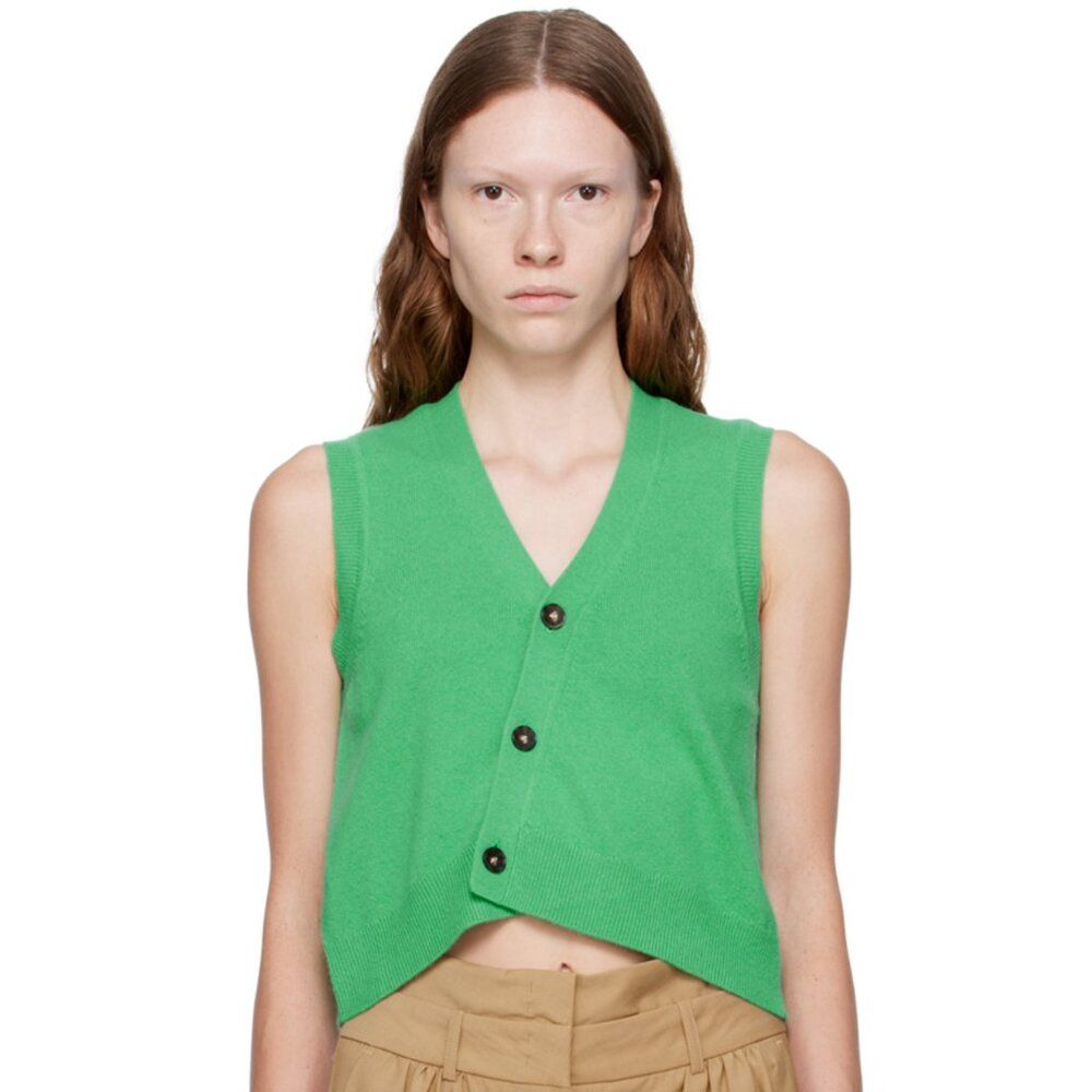 The Garment Como Buttoned Wool Knit Vest